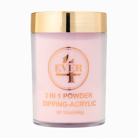 4EVER | ACRYLIC & DIP - MEDIUM PINK (16oz) - view 1