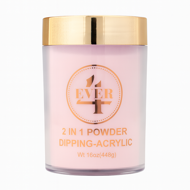 4EVER | ACRYLIC & DIP - MEDIUM PINK (16oz) - view 1