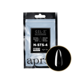 TIPS REFILL BAGS | APRES GEL-X | NATURAL STILETTO SHORT (50pcs)