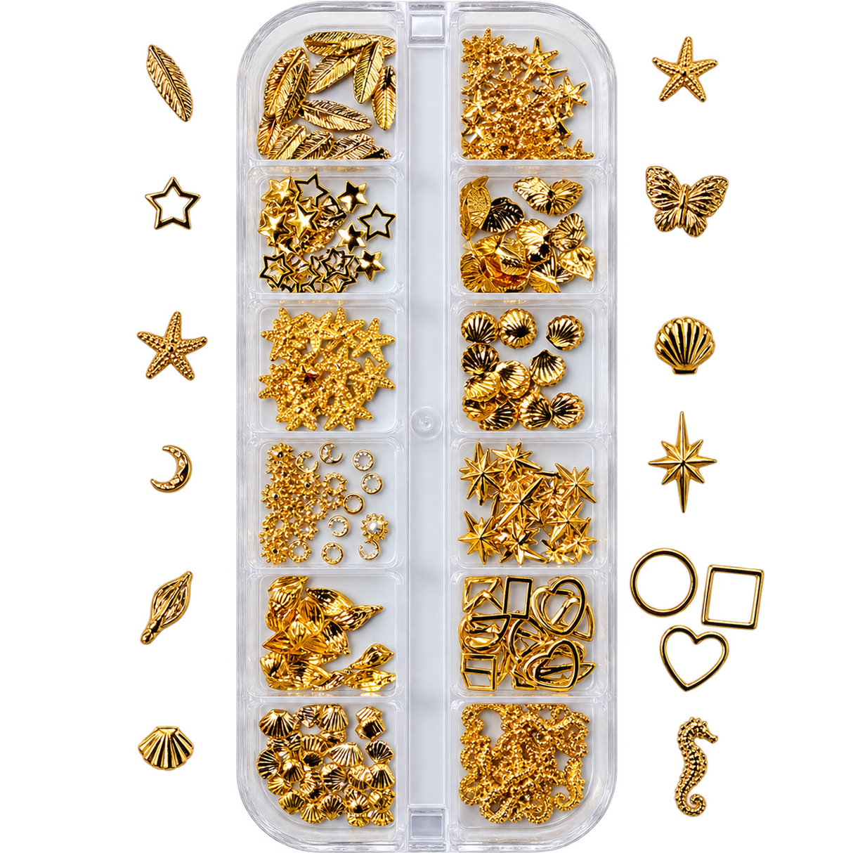 NAIL CHARM | OCEAN CHARM 12 Grid