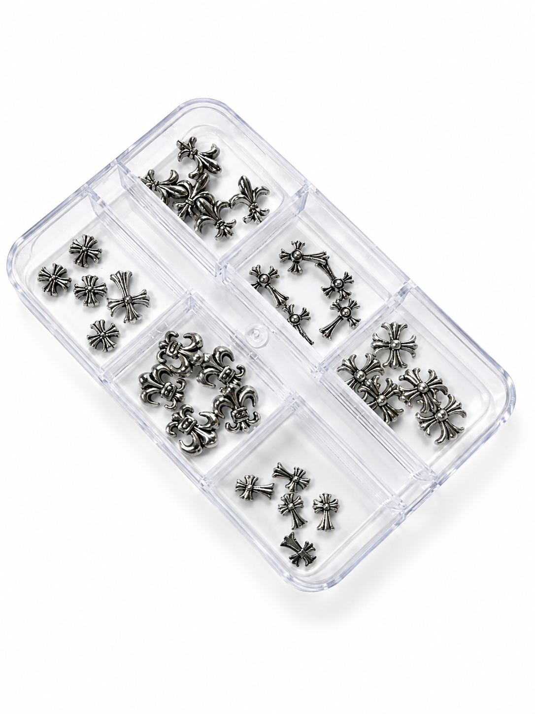 HALLOWEEN NAIL CHARM | CROSS CHARM - BOX OF 6