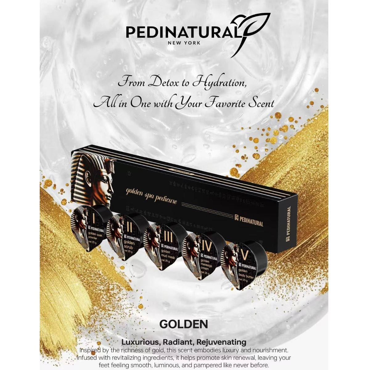 PEDINATURAL | 5 IN 1 GOLDEN SPA