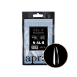 TIPS BAG  REFILL | APRES GEL-X | NATURAL ALMOND LONG (50pcs)
