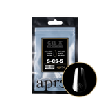 TIPS REFILL BAGS | APRES GEL-X | SCULPTED COFFIN SHORT (50pcs)