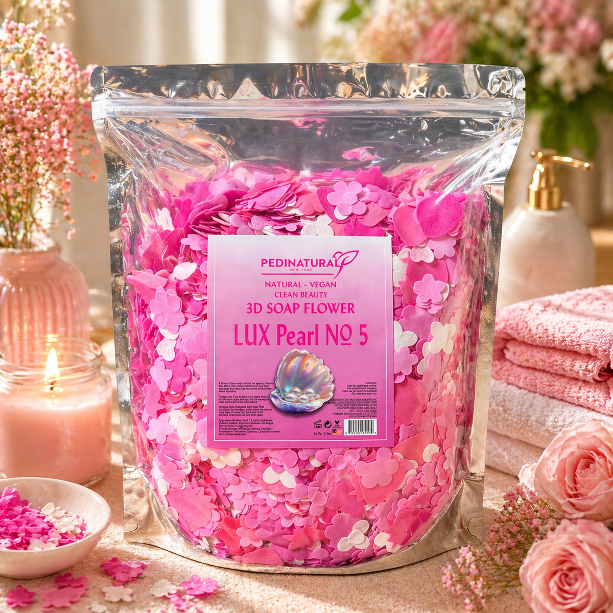 PEDINATURAL 3D SOAP FLOWER - 2LBS