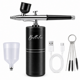 BELLALUX | AIR BRUSH KIT with AIR COMPRESSOR