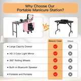 Mobile Manicure Table – Professional Nail Station