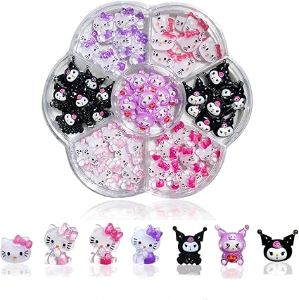 HELLO KITTY NAIL CHARM WHEEL