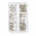 Rhinestone - Box of 6 Shapes - Rhinestone 6 shapes (CLEAR)#02
