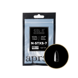 TIPS REFILL BAGS | APRES GEL-X | NATURAL STILETTO X-SHORT (50pcs)