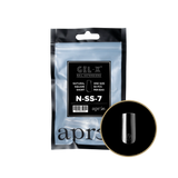 TIPS REFILL BAGS | APRES GEL-X | NATURAL SQUARE SHORT (50pcs)