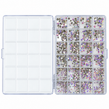 GLASS RHINESTONE | BOX OF 6 SIZE