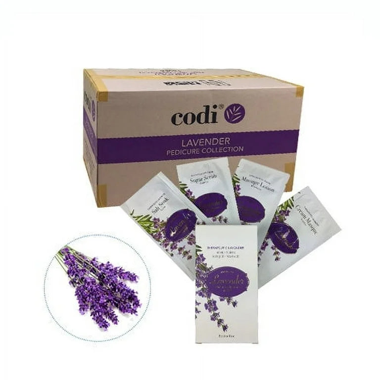 CODI  | 4 STEPS PEDICURE CASE OF 120PCS
