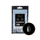 TIPS REFILL BAGS | APRES GEL-X | NATURAL ALMOND X-SHORT (50pcs)