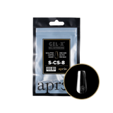 TIPS REFILL BAGS | APRES GEL-X | SCULPTED COFFIN SHORT (50pcs)