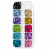 NAIL GLITTER | MINI DOT NAIL SEQUIN (12 color)