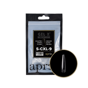 Tips Refill Bags - Apres Gel-X - Sculpted Coffin X-Long (30pcs) - #9