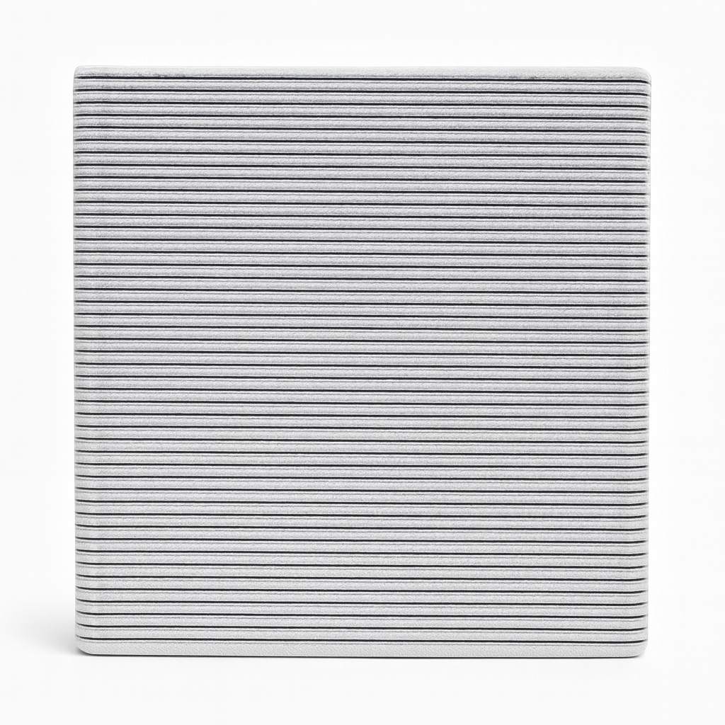 AMEX | Standard Nail File - Zebra 80/80 - 50pcs - view 1