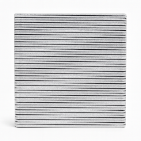 AMEX | Standard Nail File - Zebra 80/80 - 50pcs - view 1