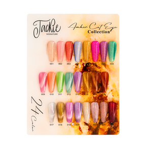 Jackie Signature - Amber Cat Eye Gel Set of 24
