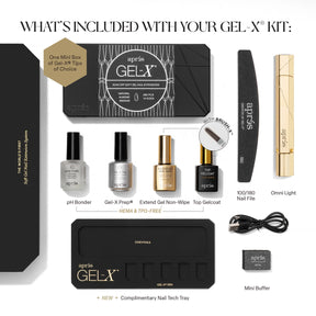 Apres - Gel-X® Nail Extension Kit (Natural Almond Medium)