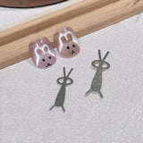 MAGNET | Fold Ear Mix Animal Pattern Y-shape Tools ( SET OF 4PCS )
