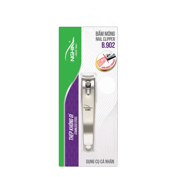 NGHIA | NAIL CLIPPER - (STAINLESS STEEL)