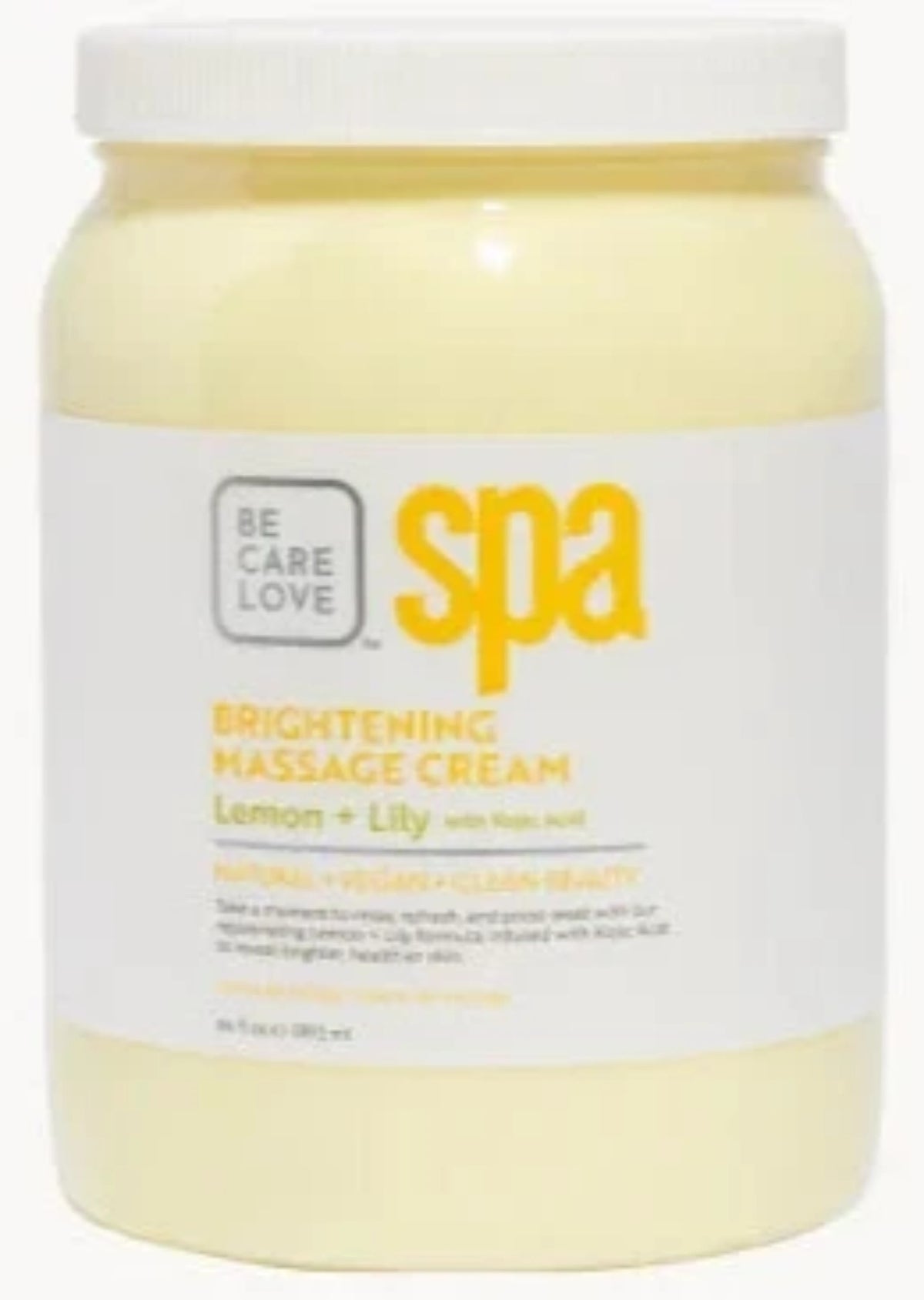 BCL SPA | MASSAGE CREAM | LEMON + LILY