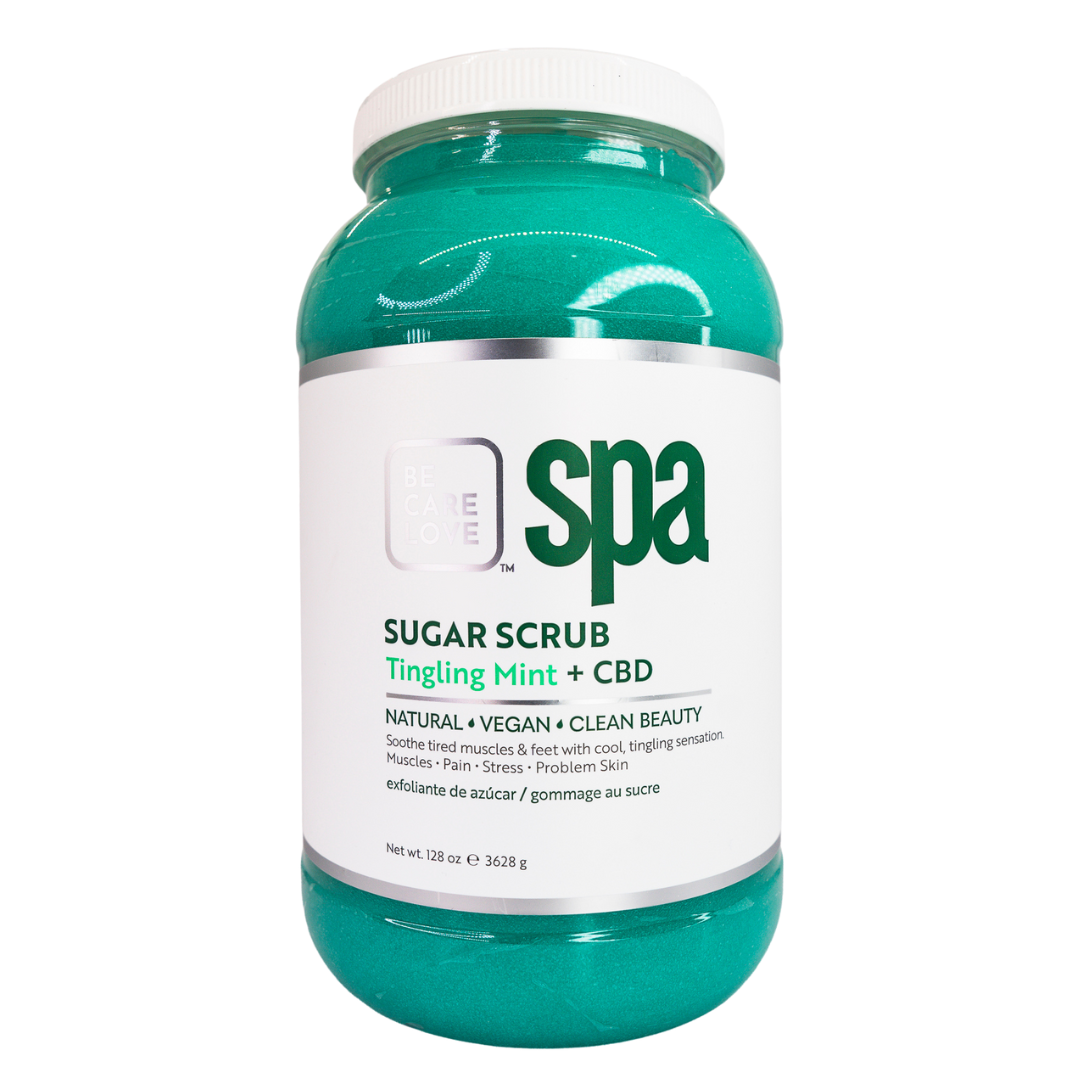 BCL SPA Tingling Mint + CBD Sugar Scrub