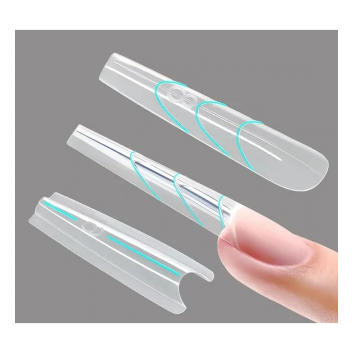 BELLALUX | DUAL FORM - SANDWICH NAIL EXTENTION
