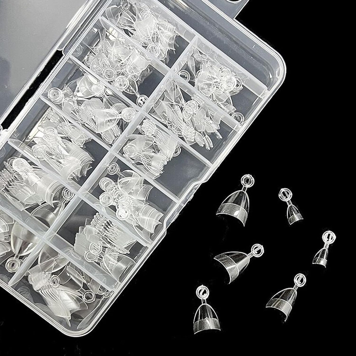 BELLALUX | CLEAR TIPS ALMOND SHAPE