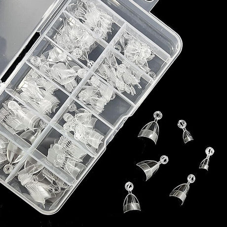 BELLALUX | CLEAR TIPS ALMOND SHAPE