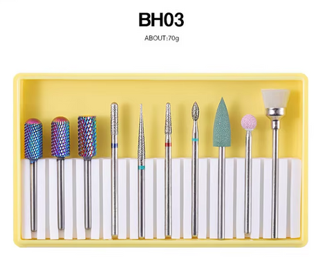 NAIL DRILL BIT SET