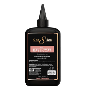 CRE8TION - Soak Off Gel - Base Coat Refill - 16 oz