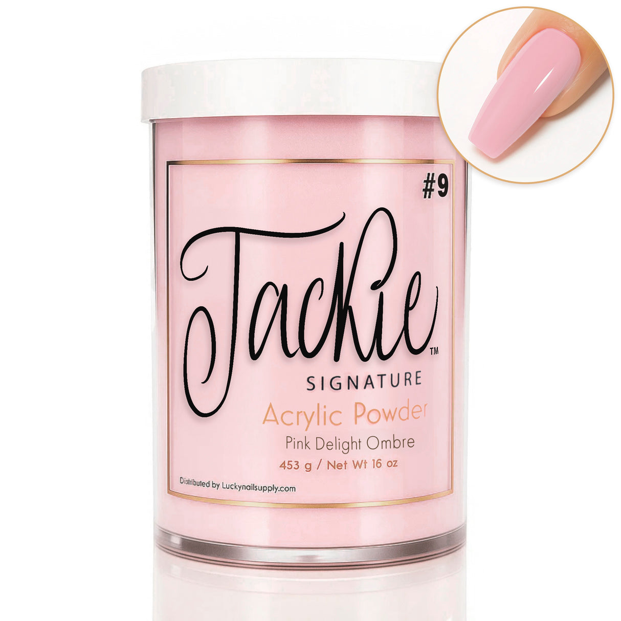 JACKIE SIGNATURE | OMBRE POWDER COLLECTION - PINK DELIGHT OMBRE #9 (16 OZ)