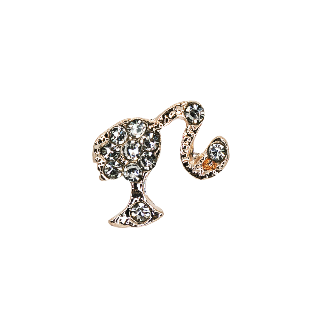 NAIL CHARM | BARBIE ROSE GOLD - PACK OF 20 PCS