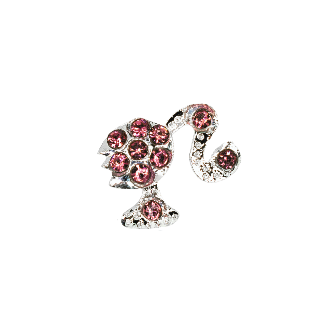 NAIL CHARMS | BARBIE SILVER - PACK OF 10 PCS
