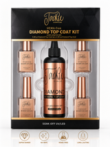 JACKIE SIGNATURE | DIAMOND TOP COAT  KIT - Super Shiny No Wipe HEMA Free
