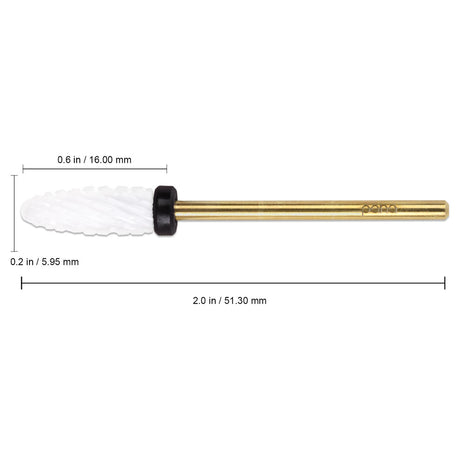 PANA CERAMIC WHITE - CONE SHAPED BIT -