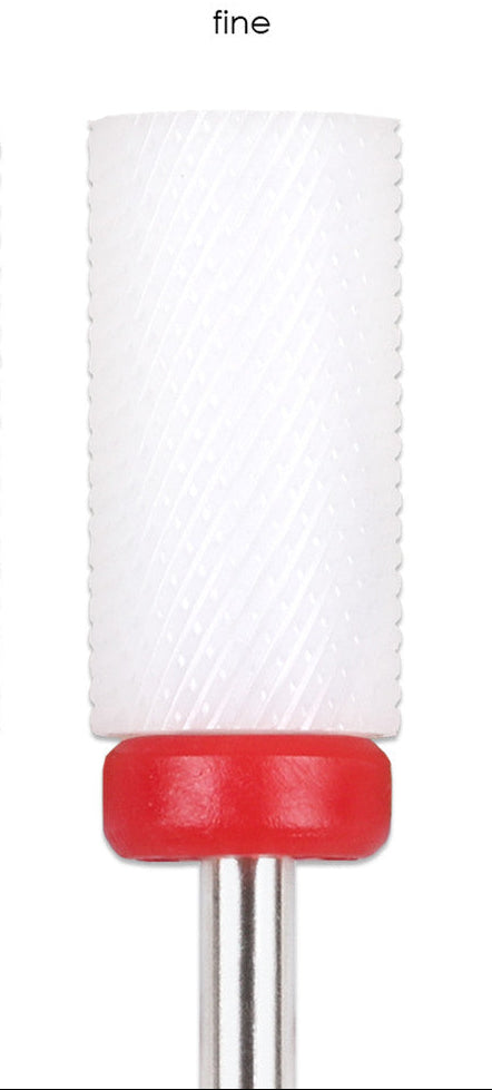 NAIL DRILL BIT | PANA | CERAMIC BARREL STRAIGHT K2 ( F )