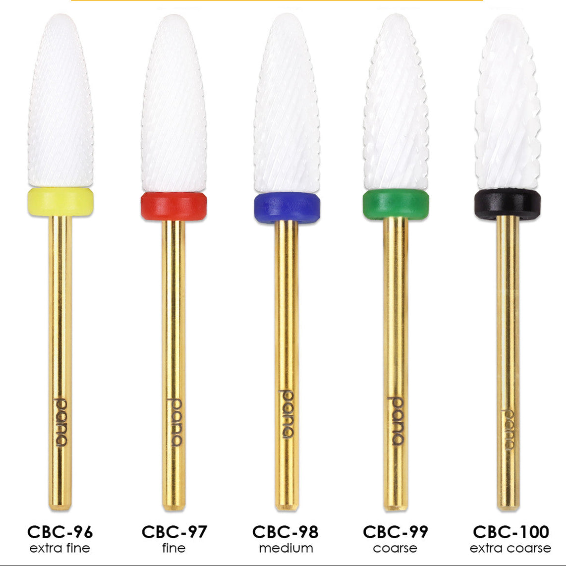 PANA CERAMIC WHITE - CONE SHAPED BIT -