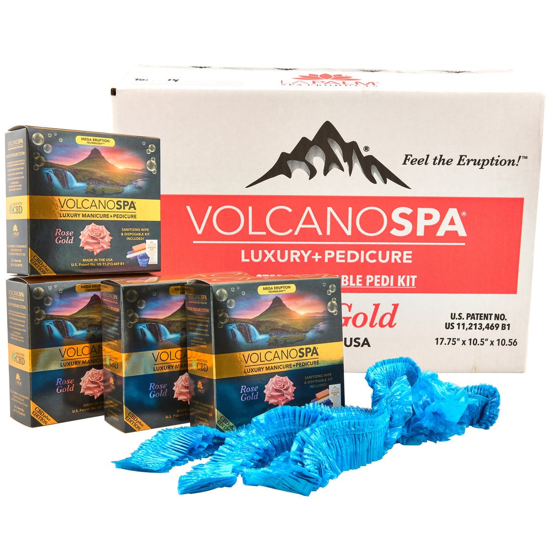 LAPALM | VOLCANOSPA | CBD GOLD - 36 per Case