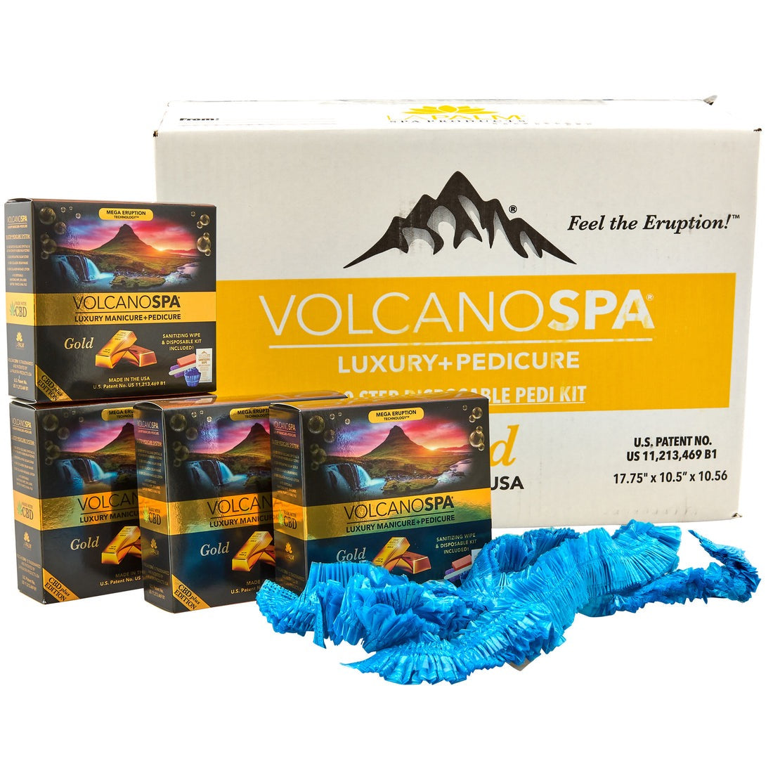 LAPALM | VOLCANOSPA | CBD ROSE GOLD - 36 per Case