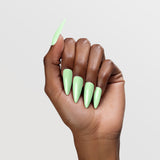 CHAUN LEGEND | GEL POLISH | 5134 – Spearmint Secrets - dark-hand color swatch