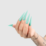 CHAUN LEGEND | GEL POLISH | 5137 – Teal Me Softly - light-hand color swatch