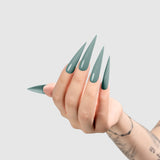 CHAUN LEGEND | GEL POLISH | 5172 – Aqua Dust - light-hand color swatch