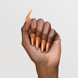 CHAUN LEGEND | GEL POLISH | 5199 – Caramel Drizzle - dark-hand color swatch