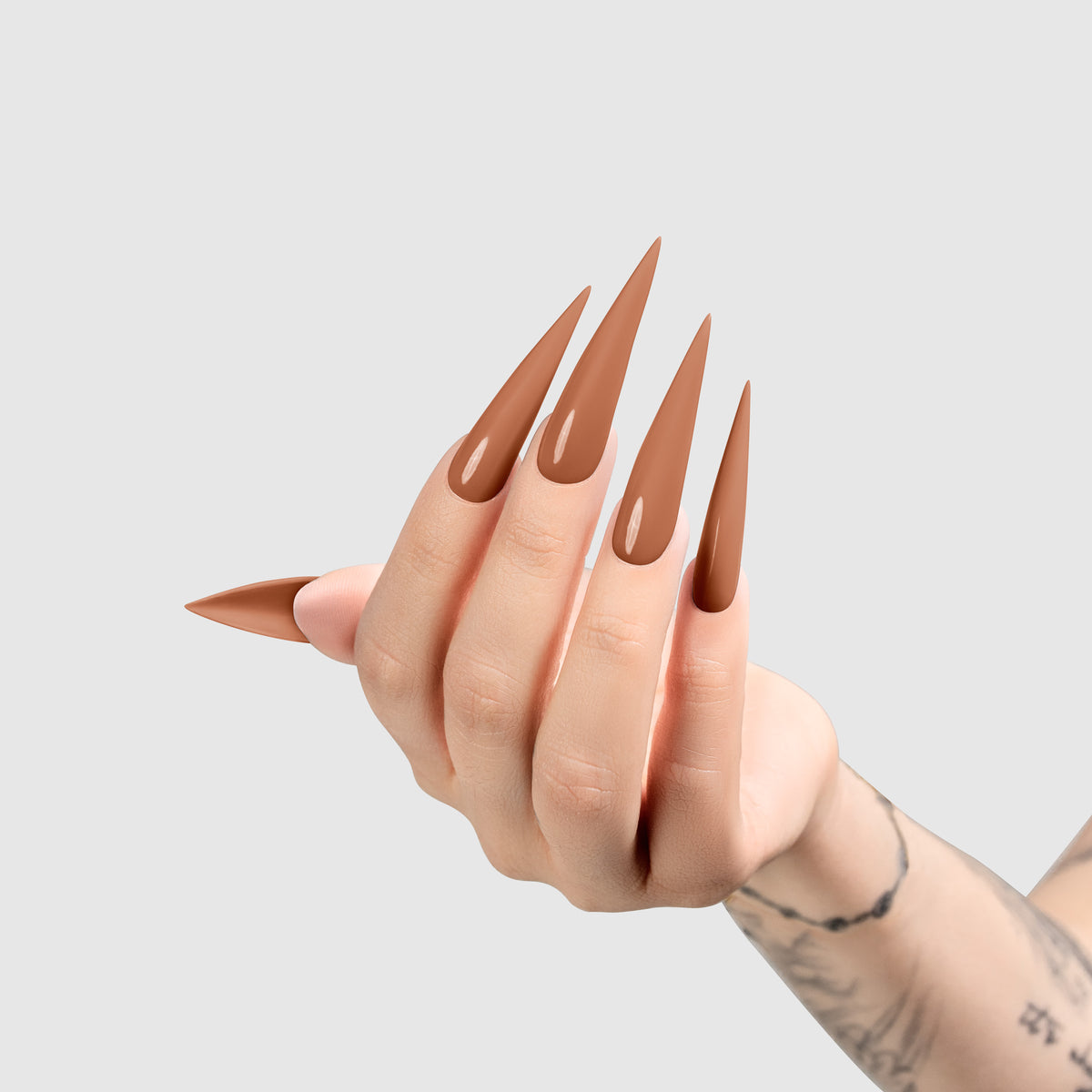 CHAUN LEGEND | GEL POLISH | 5203 – Meltdown - light-hand color swatch