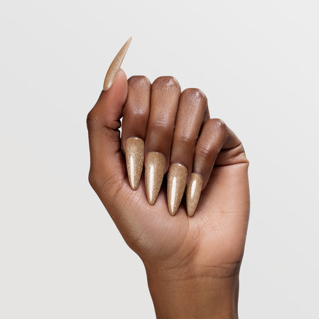 CHAUN LEGEND | GEL POLISH | 5210 – Hot Summer Night - dark-hand color swatch