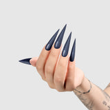 CHAUN LEGEND | GEL POLISH | 5236 – Midnight Rendezblue - light-hand color swatch